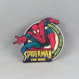 Spider-Man Pin - Spider-Man The Ride Universal Studios Japan - Celluloid Pin